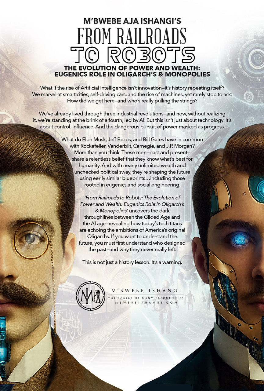 M'Bwebe Aja Ishangi - From Railroads To Robots The Evolution of Power & Wealth: Eugenics Role In Oligarch's & Monopolies (Paperback)