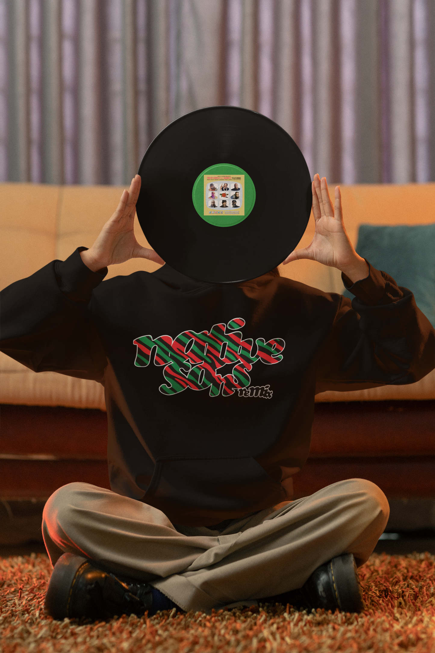 Talib Kweli & J. Rawls - Native Sons Part 2 Hoodie