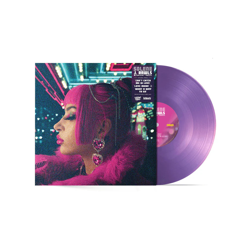 Solene & J. Rawls - Midnight Angel LP - Metallic Purple Vinyl w/ Poster