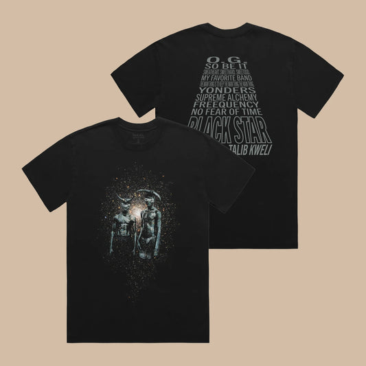 Black Star No Fear of Time T Shirt (Black)