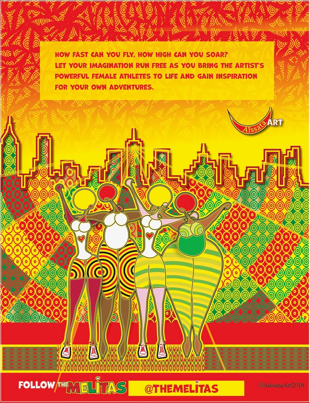 Aissata Pinto da Costa - "The Melitas" Coloring Book