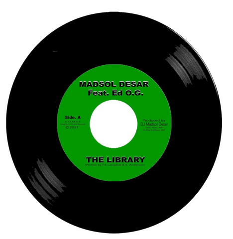 Madsol Desar - The Library feat. Ed O.G. (7")
