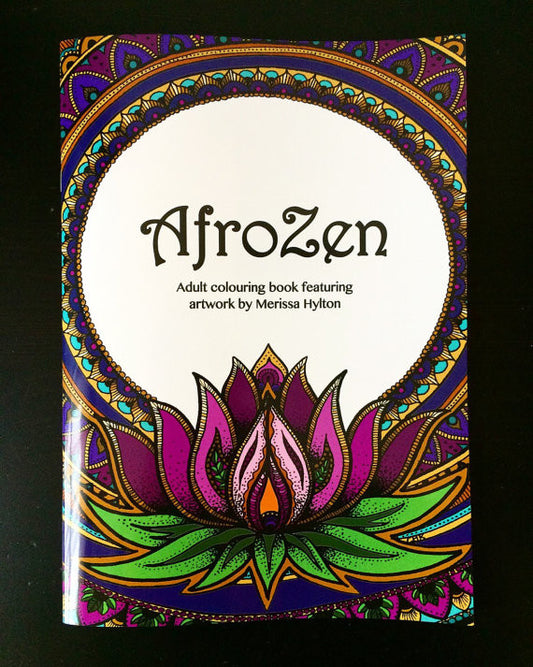 Merissa Hylton - AfroZen Colouring Book